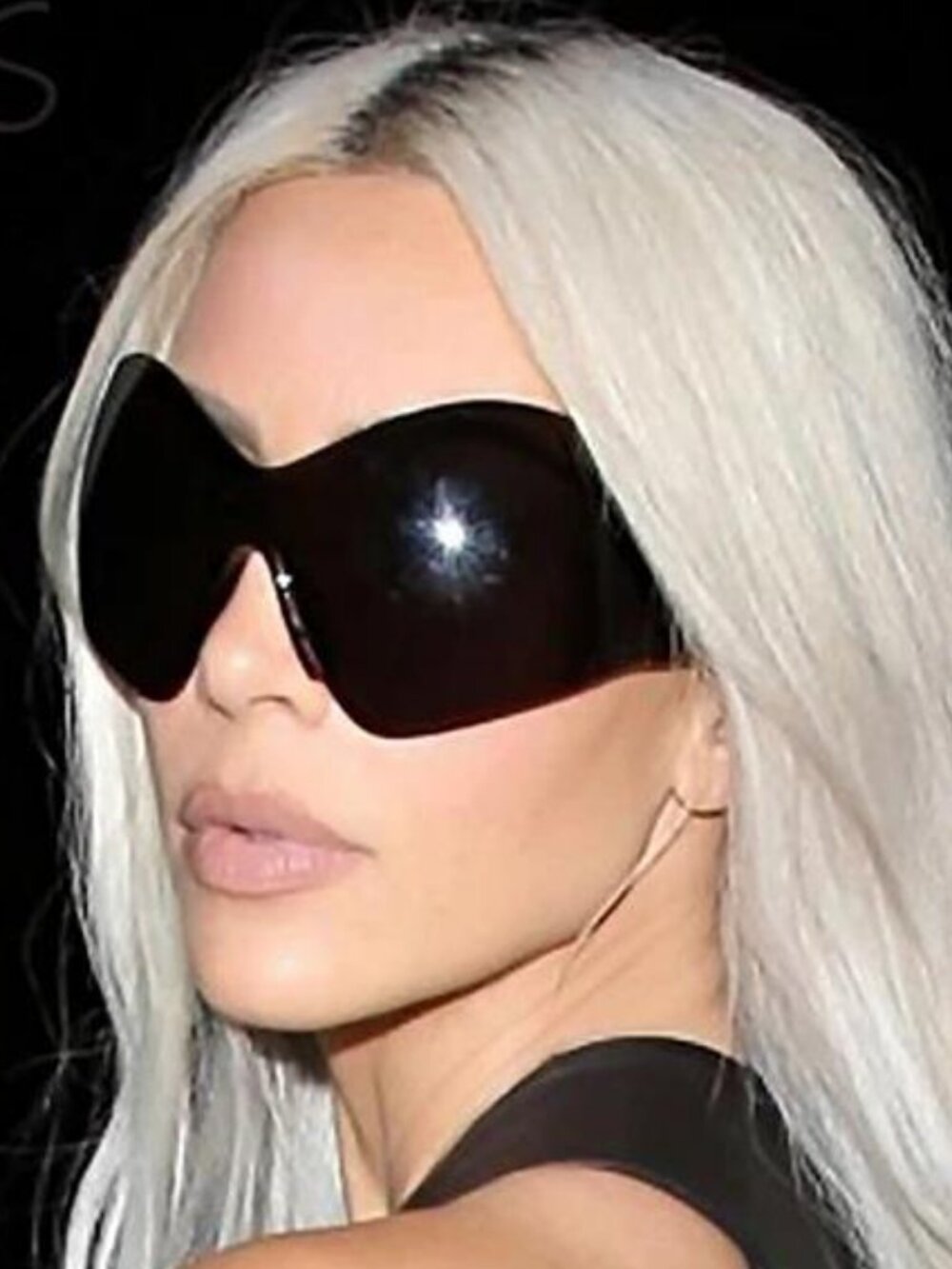 Y2K Oversized Rimless Sunglasses